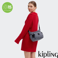 Kipling 經典老花輕巧多袋實用側背包-GABB S