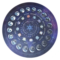 Pendulum Divination Pad for Creative Altar Pendulum Mat Pendulum Pad Witchcraft Supplies Exquisite Dropshipping
