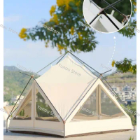 Vidalido Outdoor Exquisite Camping Xingyue Pavilion Retro Roof Sunscreen TPU Door Camp Selected Tent Canopy