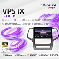 VENOM VP5 IX STORM | Head Unit Android Premium untuk JEEP GRAND CHEROKEE 9" 2012-2014