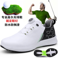 Professional Golf Shoes for Men and Women Outdoor Fitness Comfortable Golf Walking Shoes Unisex Anti Slip Golf Sports Shoes