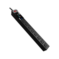 【IDEAL 愛迪歐】PDU-741M-8N-300 8埠20A LCD電錶(電源分配器PDU)
