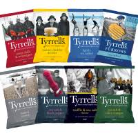 Tyrrells泰勒思 英國洋芋片150g、黑松露海鹽135g(任選口味)