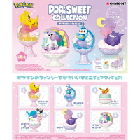 盒裝6款【日本正版】寶可夢 POP'n SWEET 收藏系列 盒玩 皮卡丘 伊布 神奇寶貝 Re-Ment 207438