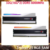 32G(16G*2) DDR5 6000MHz Trident Z5 RGB RAM F5-6000J4040F16GX2-TZ5RS Desktop Gaming Memory Fast Ship High Quality
