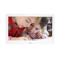 10 inch Android digital photo frame with touch screen loop video picture songs