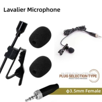 Lavalier Microphones Omnidirectional Portable Microphone Lavalier Lapel Clip Mic 3.5MM For Sennheiser Wireless System ZL-B1720B