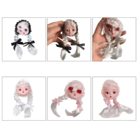 Bandaged for Doll Brooches Halloween Lace Hair Side Clips Bloody for Doll Pins Fashion Jewelry Decoration Backpack Dropship