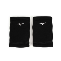 MIZUNO 成人用護膝-一雙入 防撞 排球 美津濃 V2TY800609 黑白