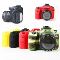 Soft Silicone Rubber Armor Skin Case DSLR Camera Body Cover Protector Bag For Canon EOS 60D 77D 80D 90D New