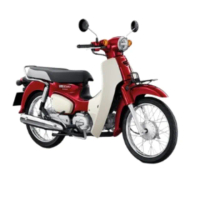 【HONDA 本田】Super CUB 110 紅色(110CC/檔車/機車/平輸車/普洛吉村重機)
