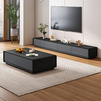 Floor Theater Tv Stand Floating Shelf Shelves Modern Italian Solid Wood Simple Tv Stand Television Moveis Para Casa Furniture