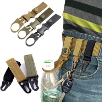 New Outdoor Multi-function Belt Buckle Hiking Backpack Nylon Hanging Buckle Nen's Tactical Belt Accessories New Keychain