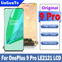 Original 6.7" LCD For OnePlus 9 Pro 1+ 9ro LE2121 LE2125 LE2123 LCD Display Screen Touch Panel Digitizer Assembly Replacement