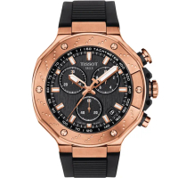 【TISSOT 天梭 官方授權】T-RACE MOTOGP 計時競速腕錶 手錶(T1414173705100)