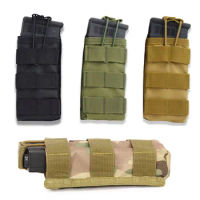 Tactical Magazine Pouch Molle Walkie Talkie Holder Pack Hunting Rifle Mag Bag Airsoft Gun Accessories Torch Holster AK M4 AR-15