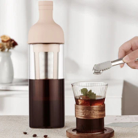 1000Ml Cold Brew Iced Coffee Maker Coffee Pot Silicone Coffee Kettle Espresso Ice Drip Maker Glass Coffee Bottle Portable Tool