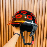 Helm Chip Retro Motif Kiss List Chrome Free Pet Vintage