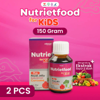 Nutrietfood For Kids - Plus Sari Kurma, Royal Jelly, Curcuma - Meningkatkan Nafsu Makan Anak Paket 2