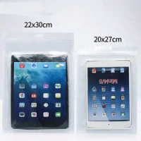 Dustproof Retail Display White Clear Plastic Opp Bag With Hang Hole For Ipad 8 To 10 Inch Tablet Case Cover Packaging Bags