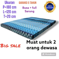 BIG SALE Sofa Bed In The Box KASUR BUSA D26  Ukuran p 180x120x20cm Bergaransi 3 Tahun Foam Furniture