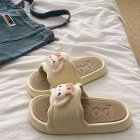 Removable high-color in summer cute cartoon rabbit eva hostel slippers women sneakers out of home