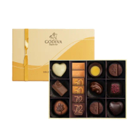 【GODIVA官方直營】金裝巧克力禮盒15顆裝(生日禮、情人節、聖誕節)