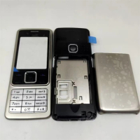 10Pcs/Lot For Nokia 6300 Full Complete Mobile Phone Housing Cover Door Frame Battery Back cover + English Keypad
