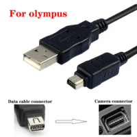 12Pin For Olympus E-PL7 E-PL1/2/3/5/8 EM5 E-M10ii EM1E-PL7 E-PL1/2/3/5 EM5 E-PM1 Camera USB Data Cord Cable USB Cable