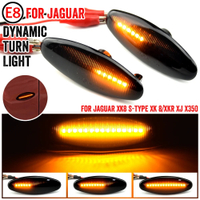 aimey ไฟเลี้ยวข้างรถยนต์สำหรับ Jaguar S-Type 1999-2007 สำหรับ XK8/XKR 1996-2005 สำหรับ XJ X350 2003-