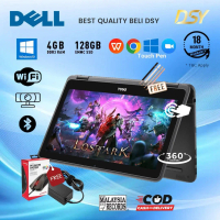 (Refurbished) DELL WINDOW LAPTOP | Warranty 18 Month | 2 in 1 Tablet Laptop | FLIP 360 l TOUCH SCREE