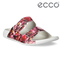 ECCO 2ND COZMO W 科摩休閒柔軟皮革涼拖鞋 女鞋 彩色