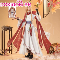 Kaveh Doujin Cosplay Costume Game Genshin Impact DokiDoki-SR Kaveh Doujin Chinese Style Cosplay Men Costume Christmas