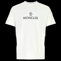 MONCLER 春夏新款 男款 品牌LOGO 短袖T恤-白色(S號、M號、L號、XL號)