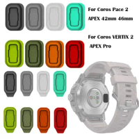 8PCS Silicone For Coros VERTIX 2 APEX Pro Watch Dust Plug Protective Caps For Coros Pace 2 APEX 42mm 46mm Port Dustproof Cover
