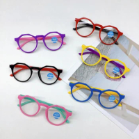 Kids Computer Glasses Blue Light Blocking Filter Gaming Goggles Silicone Frame Eyeglasses Child Anti-Blue Ray Eyewear