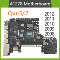 For MacBook Pro 13" A1278 Original Logic Board Motherboard WIth I5 2.5GHz I7 2.9GHz 820-3115-B 2009 2010 2011 2012 Years