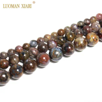 Fine AAA 100% Natural Pietersite Storm Stone Round Natural Stone Beads For Jewelry Making DIY Bracelet Necklace 6/8/10mm