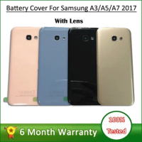 Back Cover Case For SAMSUNG Galaxy A3 A5 A7 2017 Battery Cover Rear Door Housing Replacement For Samsung A320 A520 A720