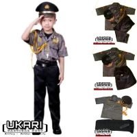 Kostum Pocil Sabhara Polisi Cilik Anak Baju Fashion Pasti Diskon