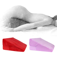 Sponge Sofa Bed Chair Position Cushion Triangle Sex Tools For Couples Women Erotic Sex Furniture Aid Sex Pillow Adult Games