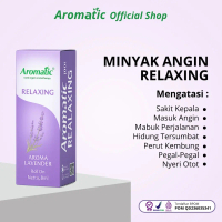 Aromatic 1001 Minyak Angin Relaxing Roll-On 8ml ORIGINAL Minyak Aromatic Lavender Ungu