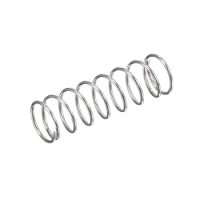 Uxcell 15pcs 5mmx0.4mmx20mm 304 Stainless Steel Compression Spring 2N Load Capacity
