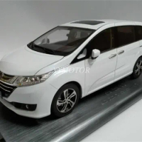 1:18 For Honda ODYSSEY 2016 MPV Diecast Model Car White Toys Gifts Hobby Display Ornaments Collection