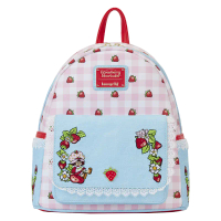 Loungefly: Strawberry Shortcake Denim Pocket Mini Backpack