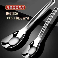 Thìa Cho Em Bé Ăn Bằng Thép Không Gỉ 316, Cho Trẻ Em Và Trẻ Sơ Sinh, Thìa Súp Gia Dụng, Thìa Súp Cho