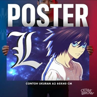 Poster Death Note Misa Amane Gothic Lolita Hiasan Dinding Kamar Cewek Dekorasi Dinding High Quality 