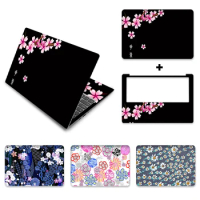 New Double-sided Laptop Sticker Decal 13" Flowers Design Laptop Skin17 " for MacBook Pro Acer Lenovo ASUS 10/12/14/15inch