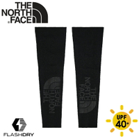 【The North Face LOGO 袖套《黑》】55IX/抗UV透氣快乾袖套/防曬袖套/自行車/機車