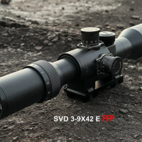 SVD 3-9x42 FFP Hunting Rifle Scope Spotting Tactical RiflesScope Optical PCP Airgun Sight Strongly Shock Proof Collimator